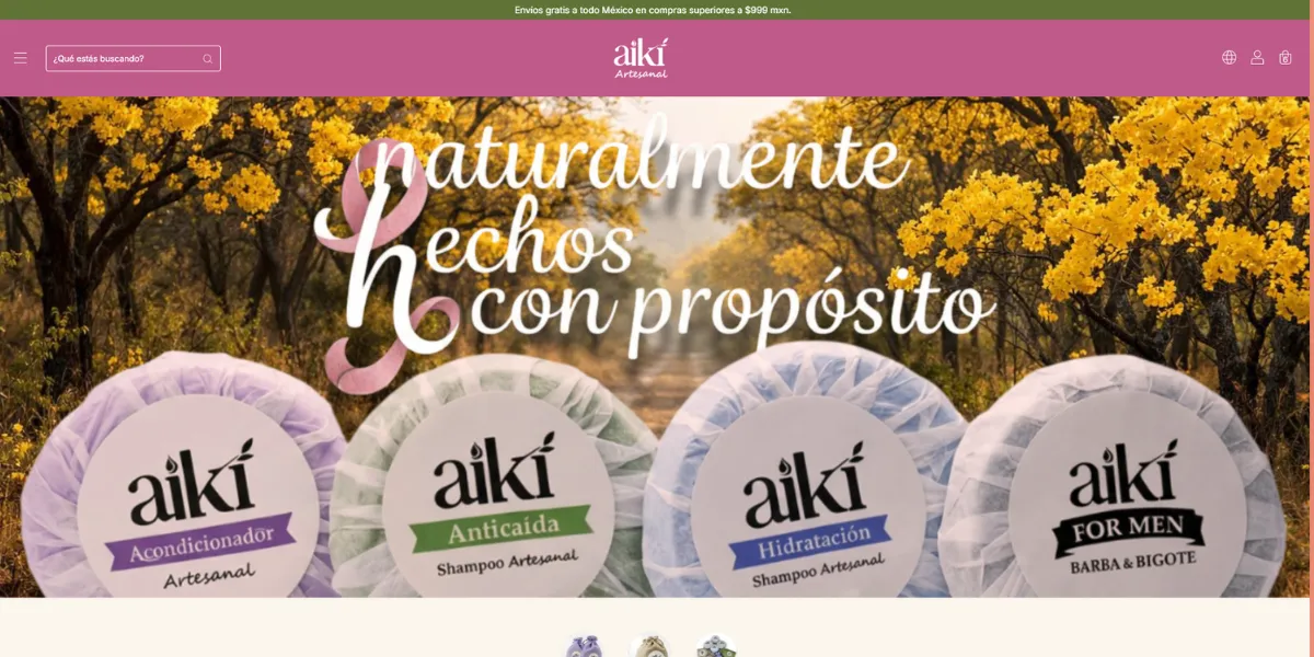 Aiki Artesanal | E-Commerce