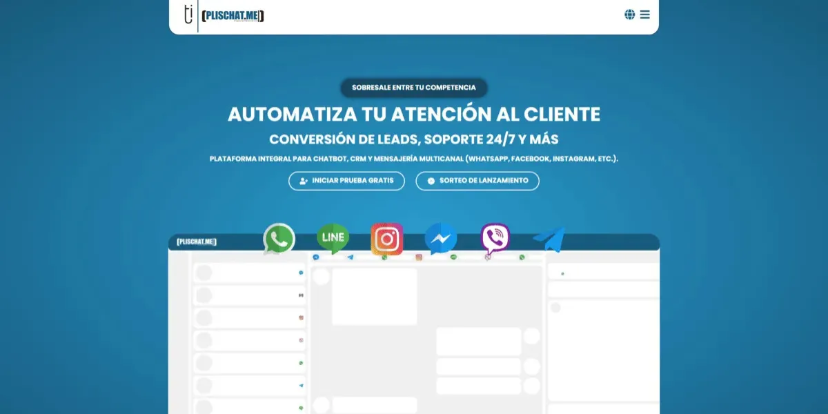 Plis Chat Me | Desarrollo Web