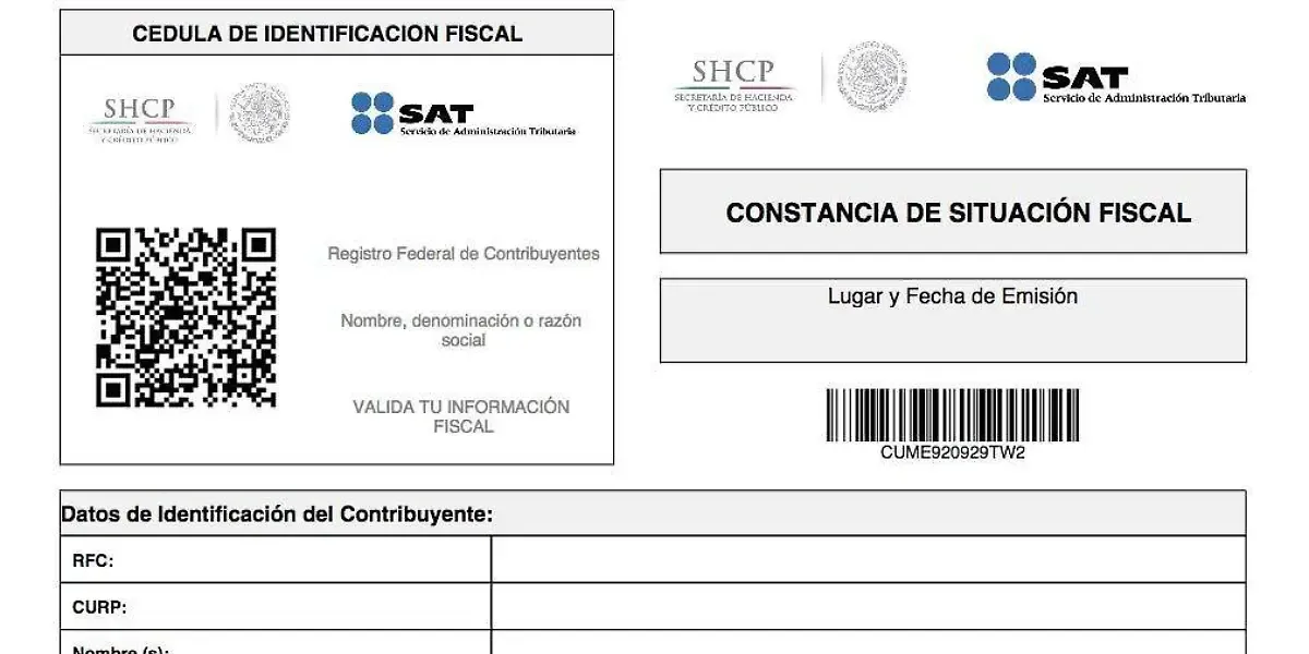 SAT: ¿Cómo obtener tu Constancia de Situación Fiscal en el 2022?